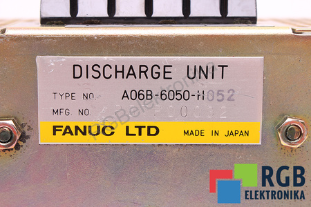 A06B-6050-H052 FANUC DISCHARGE UNIT
