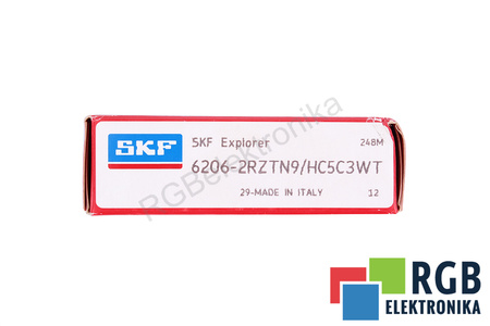 6206-2RZTN9/HC5C3WT SKF 28000OBR/MIN, 15000OBR/MIN, 30X62X16, 19.5KN, 11.2KN RODAMIENTO
