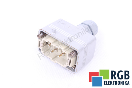 CMM03 ILME PC-GF20 16A, 500V, 5PIN ENCHUFE PLANO MACHO