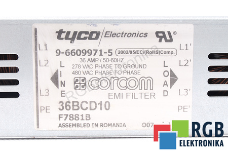 36BCD10 CORCOM 9-6609971-5