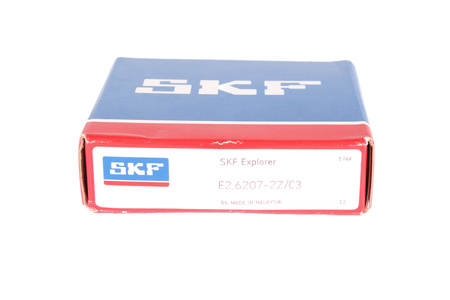 E2.6207-2Z/C3 SKF 22000OBR/MIN, 12000OBR/MIN,35X72X17 25.5KN, 15.3KN RODAMIENTO
