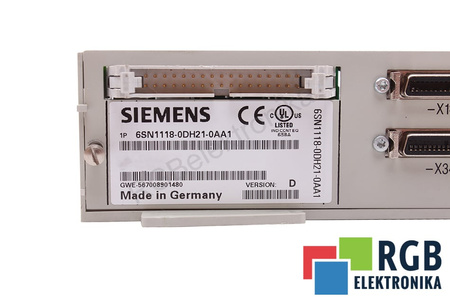 6SN1118-0DH21-0AA1 SIEMENS SIMODRIVE 611-D