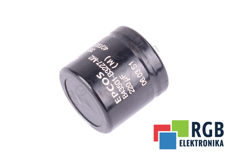 CONDENSADOR B43501-B3227-M2 EPCOS 220UF, 385V