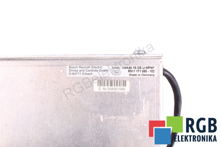 VAK40.1E-DE-U-MPNN BOSCH REXROTH R911171080-102 TECLADO