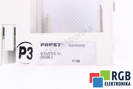 462018.001000 SIEMENS 583963 PROTECTOR DE VENTILADOR