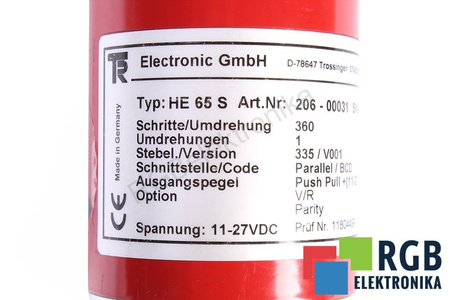 HE65S TR ELECTRONIC 206-00031 CODIFICADOR