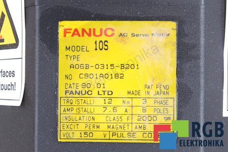 A06B-0315-B202 FANUC 10S