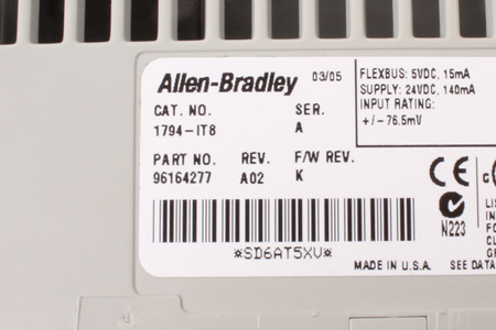 1794-IT8 ALLEN BRADLEY CARCASA