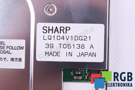 LQ104V1DG21 SHARP MATRIZ LCD