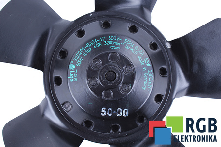 S2D200-BA04-17 EBM PAPST 500V, 0.10A VENTILADOR