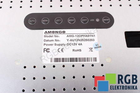 AMG-12OPHA01N1 AMONGO 12VDC 4A MATRIZ LCD