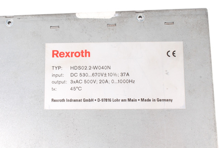 HDS02.2-W040N-HS56-01-FW REXROTH R911190098