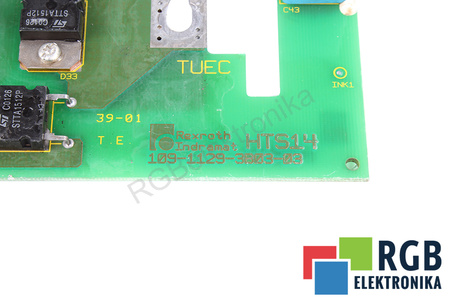 HTS14 REXROTH INDRAMAT 109-1129-3A03-03 109-1129-3B03-03 AVERIADO - PARA PIEZAS