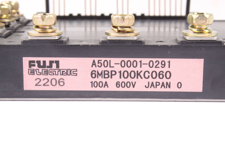 6MBP100KC060 FUJI ELECTRIC A50L-0001-0291