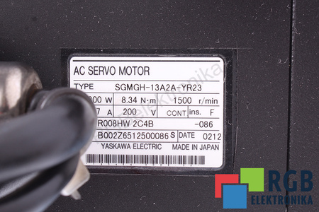 SGMGH-13A2A-YR23 YASKAWA