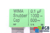 CONDENSADOR 0.1UF 1000VDC WIMA 600VAC