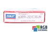 6309-2Z/C3GJN SKF 15000OBR/MIN, 7500OBR/MIN, 45X110X25MM, 55.3KN, 31.5KN RODAMIENTO