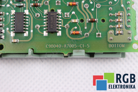 C98040-A7005-C1-5 SIEMENS SIMOREG CONTROL Y PANEL DE CONTROL