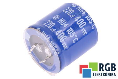 CONDENSADOR 220UF 400V HITACHI HU4