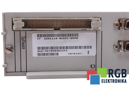 6SN1118-0DG21-0AA0 SIEMENS VERSION E SIMODRIVE 611