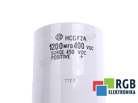 CONDENSADOR HCGF2A HITACHI 1200UF, 400V