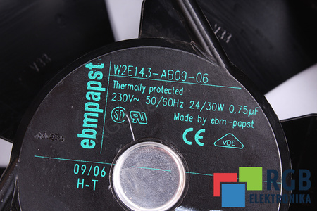 W2E143-AB09-06 EBM PAPST VENTILADOR