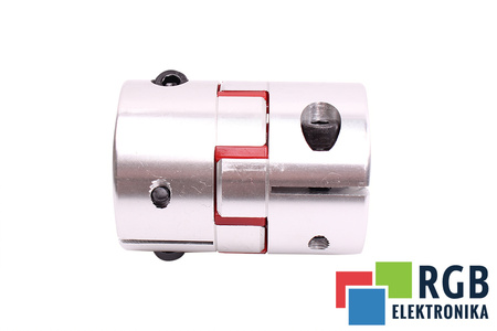 YH10-65-24-24-90 D=65MM D1/D2=24/24MM L=90MM ALUMINIUM ACOPLAMIENTO DE MORDAZA FLEXIBLE