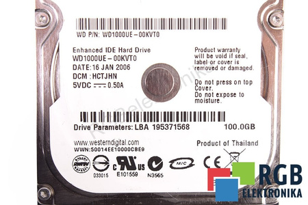 WD1000UE-00KVT0 WESTERN DIGITAL