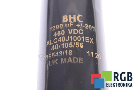 CONDENSADOR ALC40J1001EX BHC COMPONENTS LTD 1200UF, 450V