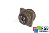 CONECTOR DE PANEL MS3102R22-22P AMPHENOL CORPORATION 4PIN