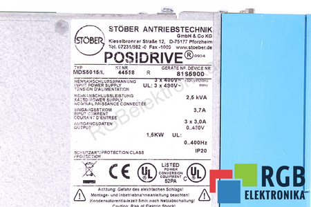 MDS5015/L STOBER 44558