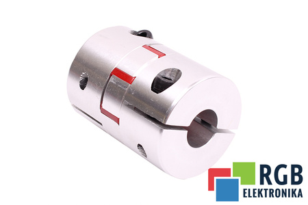 YH10-65-24-24-90 D=65MM D1/D2=24/24MM L=90MM ALUMINIUM ACOPLAMIENTO DE MORDAZA FLEXIBLE