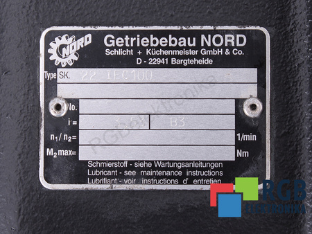 SK.22 NORD IEC100 I=3.53 ENGRANAJE