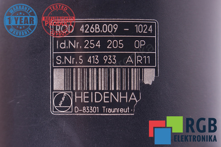 ROD426.B009-1024 HEIDENHAIN ID.NR.254205-0P CODIFICADOR