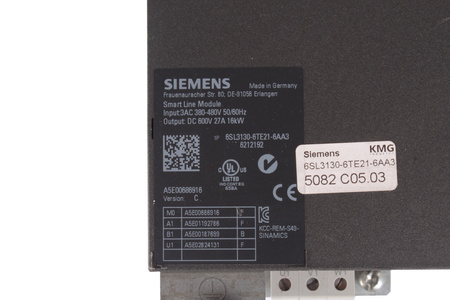 6SL3130-6TE21-6AA3 SIEMENS SMART LINE MODULE