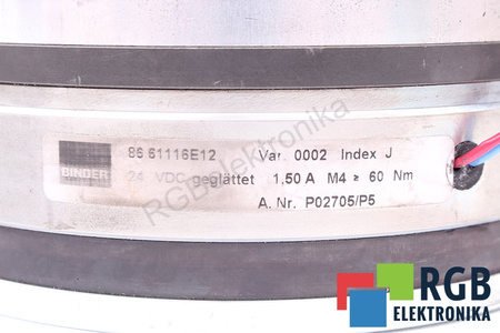 8661116E12 BINDER FRENO