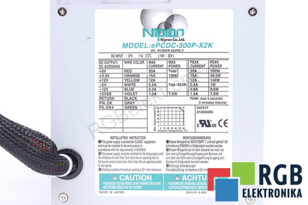 EPCDC-300P-X2K NIPRON FUENTE DE ALIMENTACIÓN PARA PC