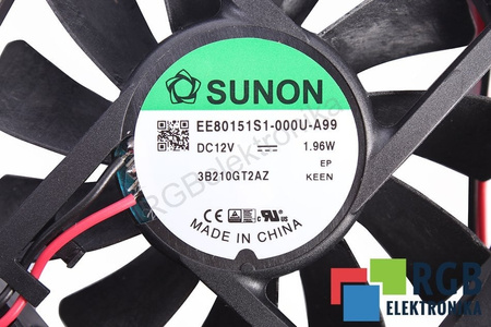 EE80151S1-000U-A99 SUNON 80X80X15MM 80X80X15MM 12V VENTILADOR