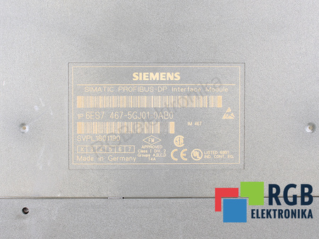 6ES7467-5GJ01-0AB0 SIEMENS PROFIBUS-DP SIMATIC S7-400