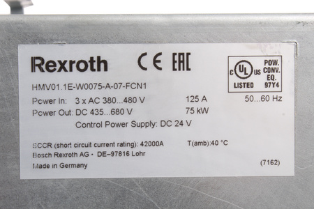 HMV01.1E-W0075-A-07-0-FCN1 REXROTH R911332026