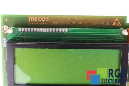 MACY210 MECOS TRAXLER BG10053-18N PARA PIEZAS