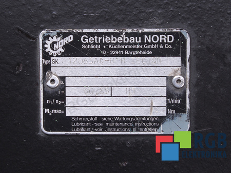 SK.12063AD-BH NORD IEC80 I=60.85 ENGRANAJE