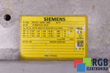 1PH7107-2DD00-0BA0 SIEMENS
