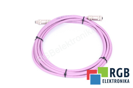 PROFIBUS 6M, 5PIN CABLE DE SEÑAL CON ENCHUFE MACHO Y HEMBRA