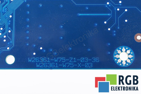 W26361-W75-Z4-03-36 SIEMENS W26361-W75-X-03 00154293014320075 24973893 PLACA BASE