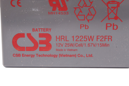 HRL1225WF2FR CSB BATTERY 12V 5.8AH 25W