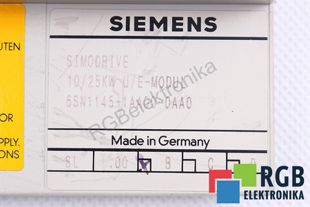 OSŁONA 6SN1145-1AA00-0AA0 SIEMENS 462008.005 FRENTE DE LA CAJA