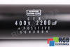 CONDENSADOR C003004 NIPPON 2200UF, 400VDC