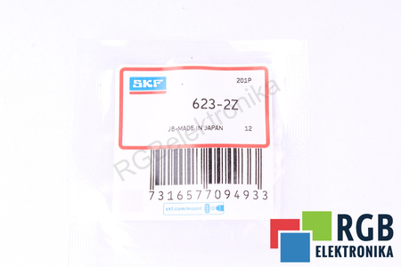 623-2Z SKF 130000RPM, 60000RPM, 3X10X4, 0.54KN, 0.18KN RODAMIENTO