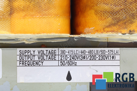 A80L-0024-0028 FANUC 380-415/440-481/500-575V, 210-240/200-230V TRANSFORMADOR